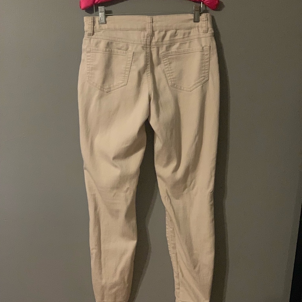 Khaki jeggings